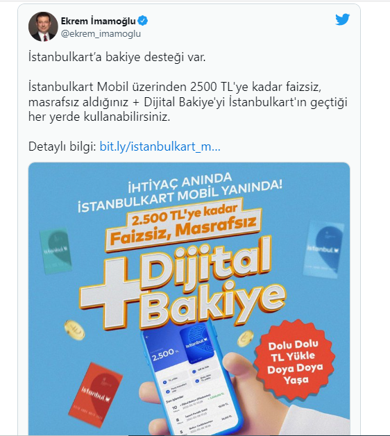 İstanbulkart’ta faizsiz, masrafsız kredi dönemi